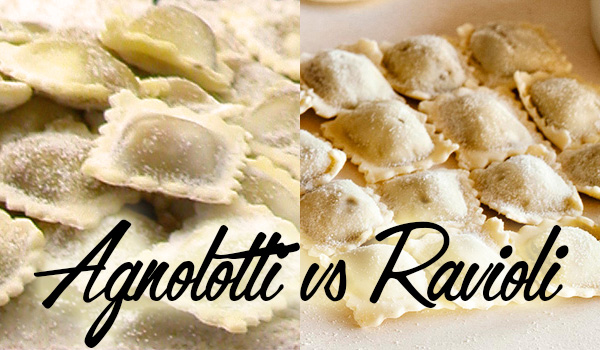 Agnolotti VS Ravioli